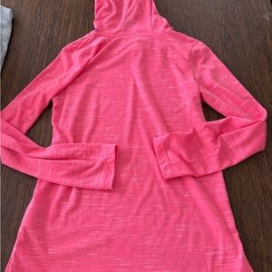 Nike girls Pink Long Sleeve hoodie Top